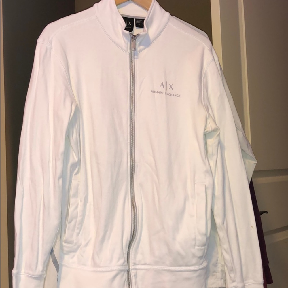 Armani Exchange full-zip track jacket